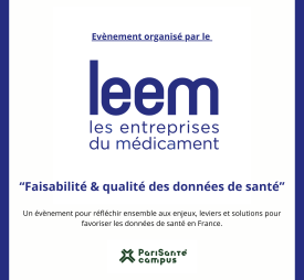Image évènement Faisabilité & qualité des données de santé