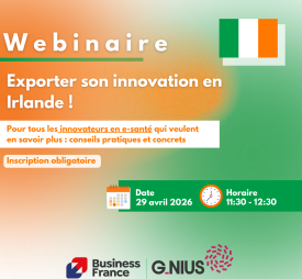 Webinaire "s'exporter en Irlande"