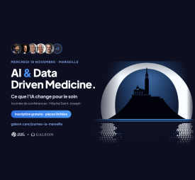AI & Data Driven Medicine ce que l'IA change - Affiche