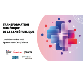 Journée Transformation Numérique de la Santé Publique - Affiche
