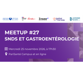 Meetup #27 - SNDS et gastroentérologie