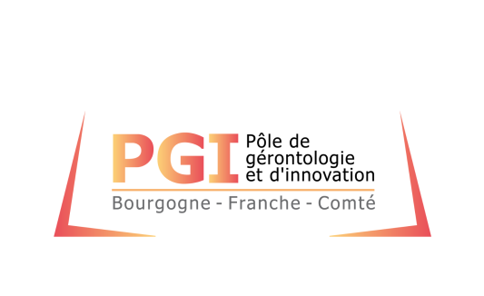 Logo Pôle de gérontologie et d’innovation Bourgogne-Franche-Comté 